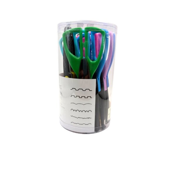 Recollections Decorative Scissors Set • 12pc Craft & Scrapbooking Scissors NEW - Picture 2 of 3